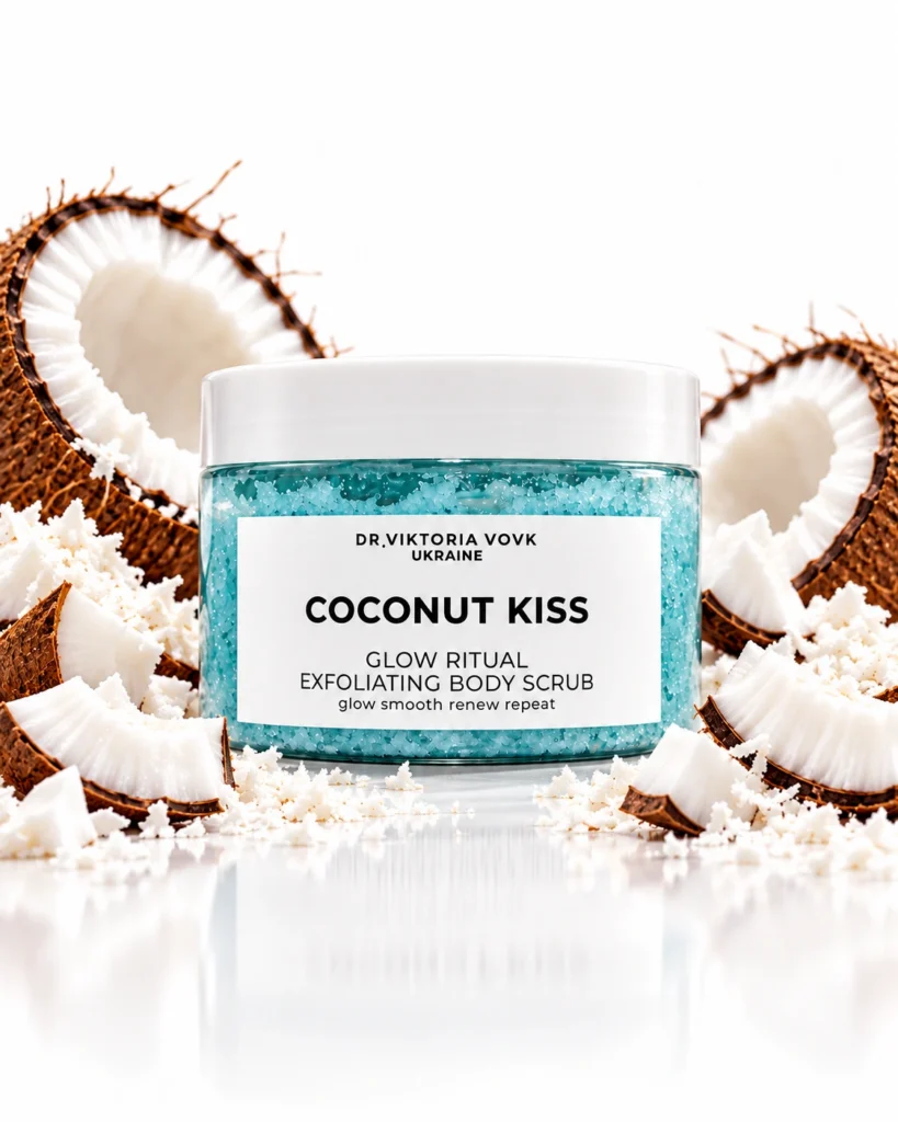 Coconut Kiss — Скраб для тіла DR VIKTORIA VOVK