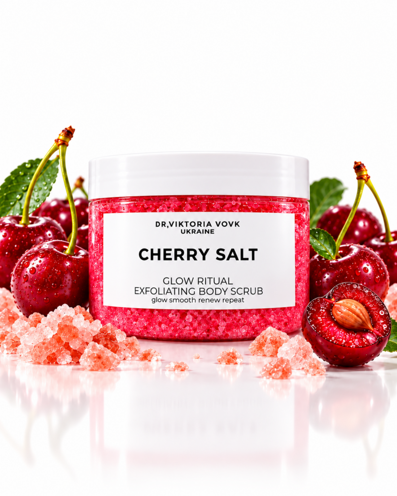 Cherry Salt — Сольовий скраб DR VIKTORIA VOVK